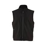 RefrigiWear Softshell Vest (Comfort Rating 20F), Black - (8 Sizes Available) ET17820
