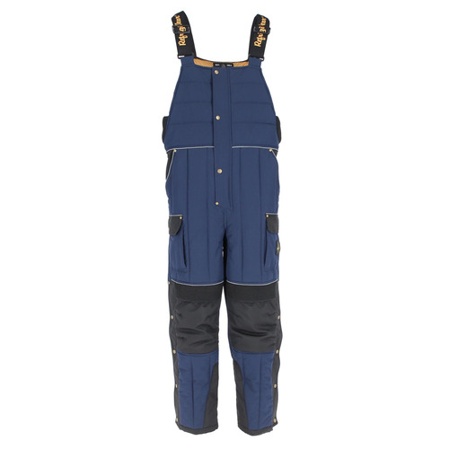  RefrigiWear 54 Gold Bib Overalls (Comfort Rating -54F) Navy - (8 Sizes Available)