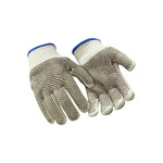 RefrigiWear Dual-Layer Heavyweight Dot Grip Glove, Natural - 12/Pack - (3 Sizes Available) ET17872