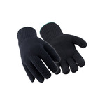 RefrigiWear Dual-Layer Knit Gloves, Black - 12/Pack - (2 Sizes Available) ET17874
