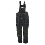 RefrigiWear ErgoForce Waterproof Low Bib Overalls (Comfort Rating -30F) Black - (7 Sizes Available) ET17887