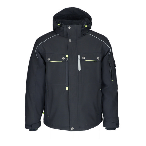  RefrigiWear Extreme Hooded Jacket (Comfort Rating -60F) Black - (8 Sizes Available)