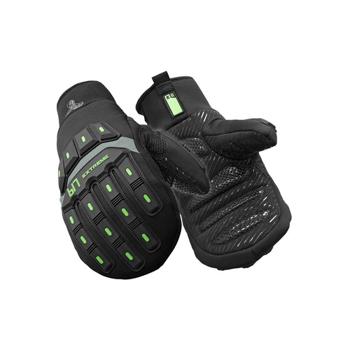  RefrigiWear Extreme Freezer Mitts (Comfort Rating -30F) Black - (3 Sizes Available)