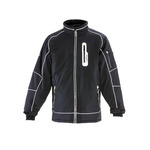 RefrigiWear Extreme Softshell Jacket (Comfort Rating -60F) Black - (8 Sizes Available) ET17901
