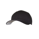 RefrigiWear Fitted Cotton Blend Cap, Black - (2 Sizes Available) ET17906