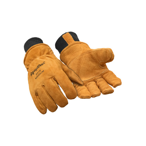  RefrigiWear Insulated Cowhide Leather Glove (Comfort Rating -25F) Gold - (3 Sizes Available)