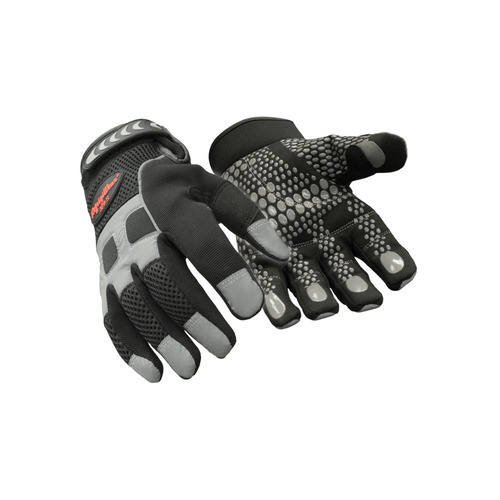  RefrigiWear Insulated HiVis Super Grip Glove (Comfort Rating -15F) Black - (4 Sizes Available)