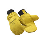 RefrigiWear Insulated Leather Mitt (Comfort Rating -25F) Gold - (4 Sizes Available) ET17982