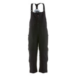 RefrigiWear Insulated Softshell Bib Overalls (Comfort Rating -20F) Black/Charcoal - (8 Sizes Available) ET17983