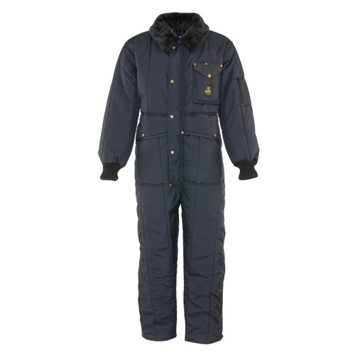  RefrigiWear Iron-Tuff Coveralls (Comfort Rating -50F) - Regular Fit, Navy - (8 Sizes Available)