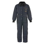 RefrigiWear Iron-Tuff Coveralls (Comfort Rating -50F) - Regular Fit, Navy - (8 Sizes Available) ET17998
