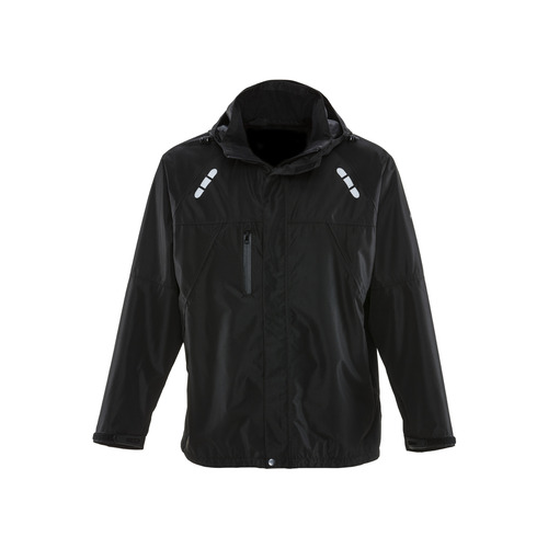 RefrigiWear Lightweight Rainwear Jacket, Black - (8 Sizes Available)
