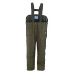 RefrigiWear Iron-Tuff Low Bib Overalls (Comfort Rating -50F) - Regular Fit, Sage (8 Sizes Available) ET18691