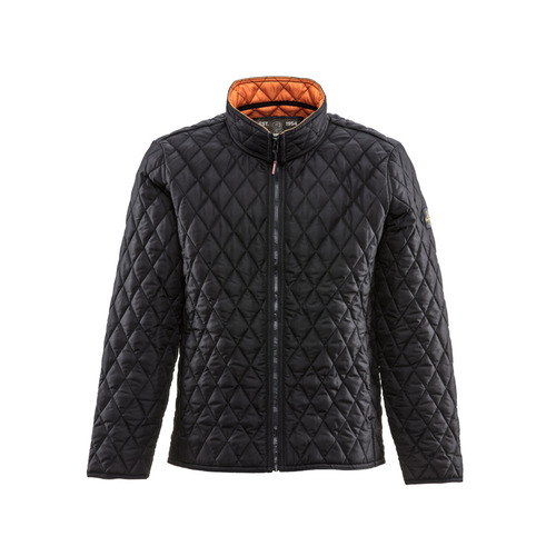  RefrigiWear Lightweight Diamond Quilted Jacket (Comfort Rating 30F) Black - (8 Sizes Available)