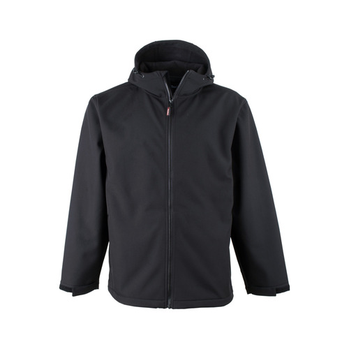  RefrigiWear Lightweight Softshell Jacket with Hood (Comfort Rating 30F) Black - (8 Sizes Available)