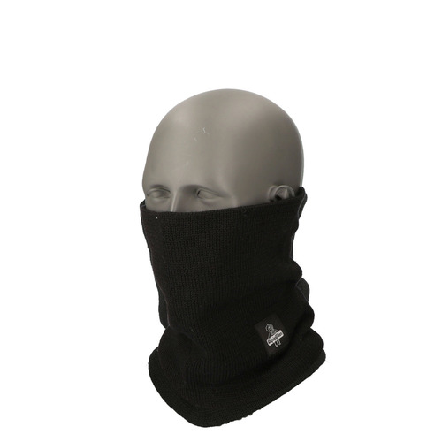  RefrigiWear Wool Neck Gaiter (One Size Fits All) - 0049RBLKOSA