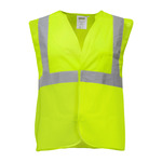 RefrigiWear Mesh Safety Vest, Lime - (7 Sizes Available) ET18710