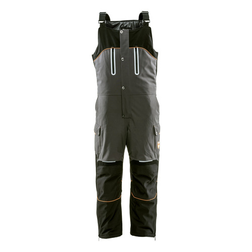  RefrigiWear PolarForce Bib Overalls (Comfort Rating -40F) - Regular Fit, Black - (8 Sizes Available)