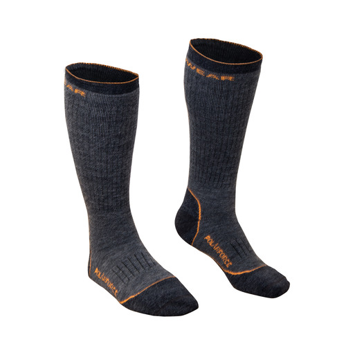  RefrigiWear PolarForce Sock, Orange - (2 Sizes Available)
