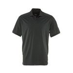 RefrigiWear Snag-Proof Short Sleeve Polo Shirt, Black - (8 Sizes Available) ET18827