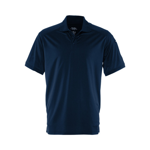  RefrigiWear Snag-Proof Short Sleeve Polo Shirt, Navy - (8 Sizes Available)