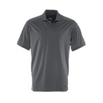 RefrigiWear Snag-Proof Short Sleeve Polo Shirt, Charcoal - (8 Sizes Available) ET18829