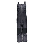 RefrigiWear Women's Diamond Quilted Bib Overalls (Comfort Rating 20F) Black - (6 Sizes Available) ET18928