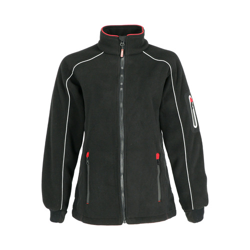  RefrigiWear Women's Hybrid Fleece Jacket (Comfort Rating 20F) Black - (6 Sizes Available)