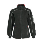 RefrigiWear Women's Hybrid Fleece Jacket (Comfort Rating 20F) Black - (6 Sizes Available) ET18929
