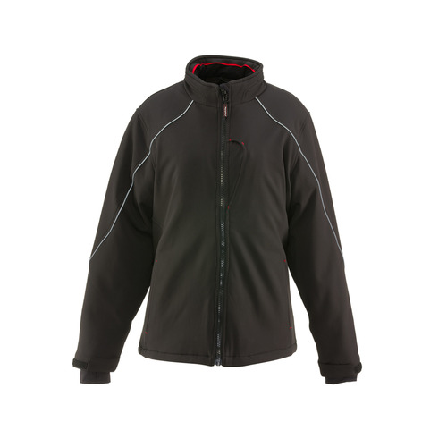  RefrigiWear Women's Insulated Softshell Jacket (Comfort Rating -20F) Black - (6 Sizes Available)