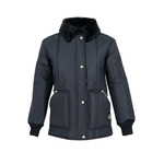 RefrigiWear Women's Iron-Tuff Coat (Comfort Rating -50F) Navy - (7 Sizes Available) ET18932