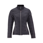 RefrigiWear Women's Quilted Jacket (Comfort Rating 20F) Black - (6 Sizes Available) ET18937