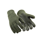RefrigiWear Insulated Wool Grip Glove (Comfort Rating 10F) Green - (3 Sizes Available) ET18950