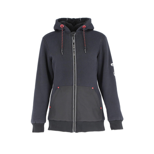  RefrigiWear Women's Hybrid Sweatshirt, Black - (6 Sizes Available)