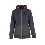 RefrigiWear Women's Hybrid Sweatshirt, Black - (6 Sizes Available) ET18952