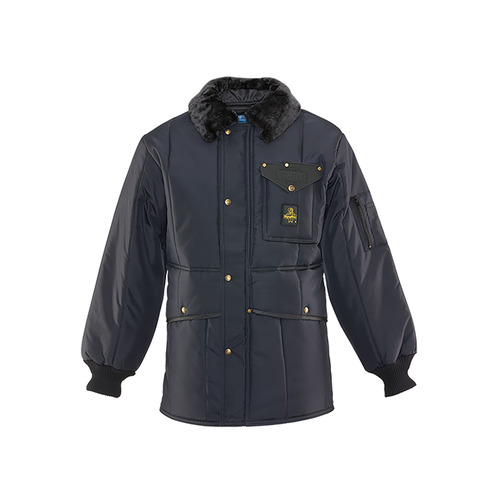 RefrigiWear Iron-Tuff Jackoat (Comfort Rating -50F) - Regular Fit, Navy - (8 Sizes Available)