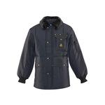 RefrigiWear Iron-Tuff Jackoat (Comfort Rating -50F) - Regular Fit, Navy - (8 Sizes Available) ET18967