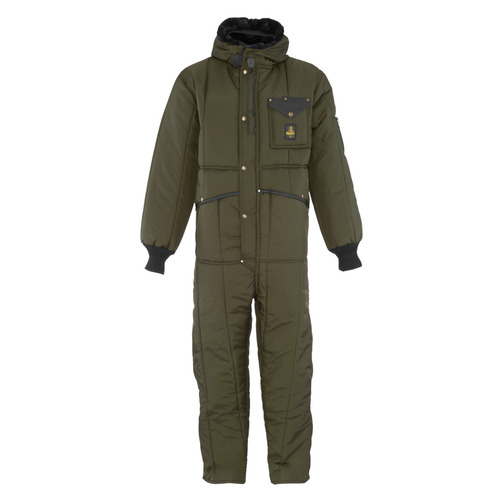  RefrigiWear Iron-Tuff Coveralls with Hood (Comfort Rating -50F) - Tall Fit, Sage - (7 Sizes Available)