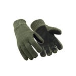 RefrigiWear Insulated Wool Leather Palm Glove (Comfort Rating 0F) Green - (2 Sizes Available) ET18976