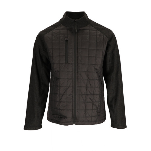  RefrigiWear EnduraQuilt Hybrid Quilted Jacket (Comfort Rating 40F) Black - (8 Sizes Available)
