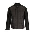 RefrigiWear EnduraQuilt Hybrid Quilted Jacket (Comfort Rating 40F) Black - (8 Sizes Available) ET18977