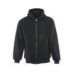 RefrigiWear Insulated Quilted Sweatshirt, Black - (8 Sizes Available) ET18979