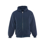 RefrigiWear Insulated Quilted Sweatshirt, Navy - (8 Sizes Available) ET18980