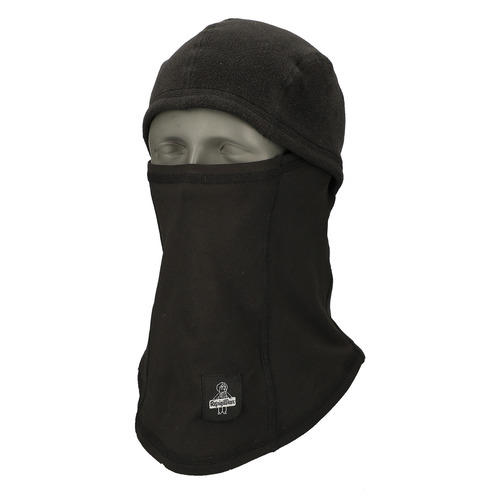 RefrigiWear Convertible Balaclava, Black - (2 Sizes Available)