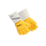 RefrigiWear Insulated Water Resistant Cowhide Leather Glove (Comfort Rating -30F) Gold - (4 Sizes Available) ET19000