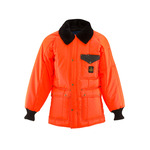 RefrigiWear HiVis Iron-Tuff Siberian (Comfort Rating -50F) - Regular Fit, Orange - (8 Sizes Available) ET19253