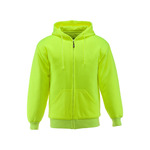 RefrigiWear HiVis Insulated Quilted Sweatshirt, Lime - (8 Sizes Available) ET19266