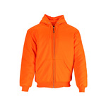 RefrigiWear HiVis Insulated Quilted Sweatshirt, Orange - (8 Sizes Available) ET19267