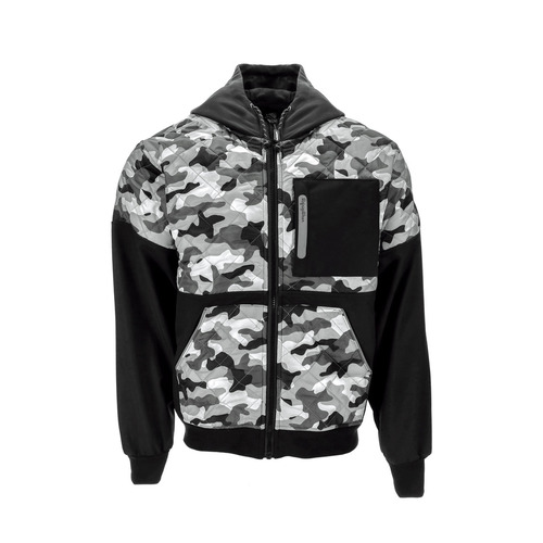  RefrigiWear Camo Diamond Quilted Hooded Jacket (Comfort Rating 20F) Black Camo - (8 Sizes Available)