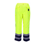 RefrigiWear HiVis Insulated Waterproof Pants (Comfort Rating 0F) Lime/Black - (8 Sizes Available) ET19302